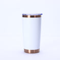 Load image into Gallery viewer, Personalized Name or Text Tumbler, 20oz Stainless Steel with Lid & Straw, Custom Travel Coffee Mug