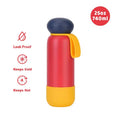 Load image into Gallery viewer, 740ml Large Capacity Thermal Water Bottle With Handle, Double-layer Stainless Steel Vacuum Drinkware, Gift, Outdoor Thermos Cup