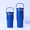 Load image into Gallery viewer, Stainless Steel Tumbler with Straw, Vacuum Insulated Water Bottle
