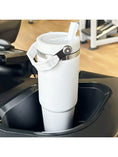 Load image into Gallery viewer, Stainless Steel Tumbler with Straw, Vacuum Insulated Water Bottle