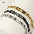 Load image into Gallery viewer, Custom Eyes Photo Bracelet Personalized Eyes Picture Bracelets Engraved Lover's Eye Stainless Steel Valentine's Day Jewelry Gift