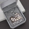 Load image into Gallery viewer, Custom Photo Nameplate Necklace for Family Gifts