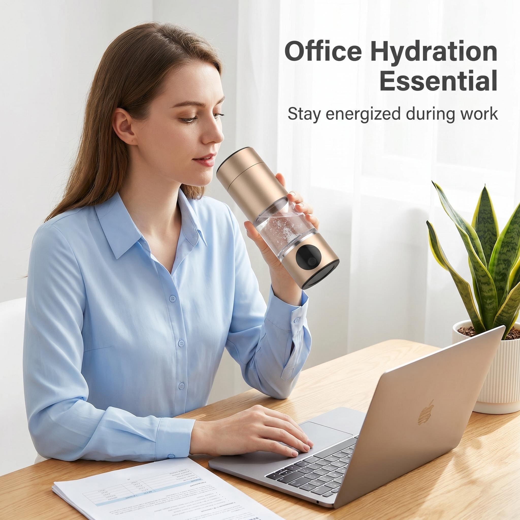 Hydrogen-oxygen Separation Hydrogen-rich Water Bottle