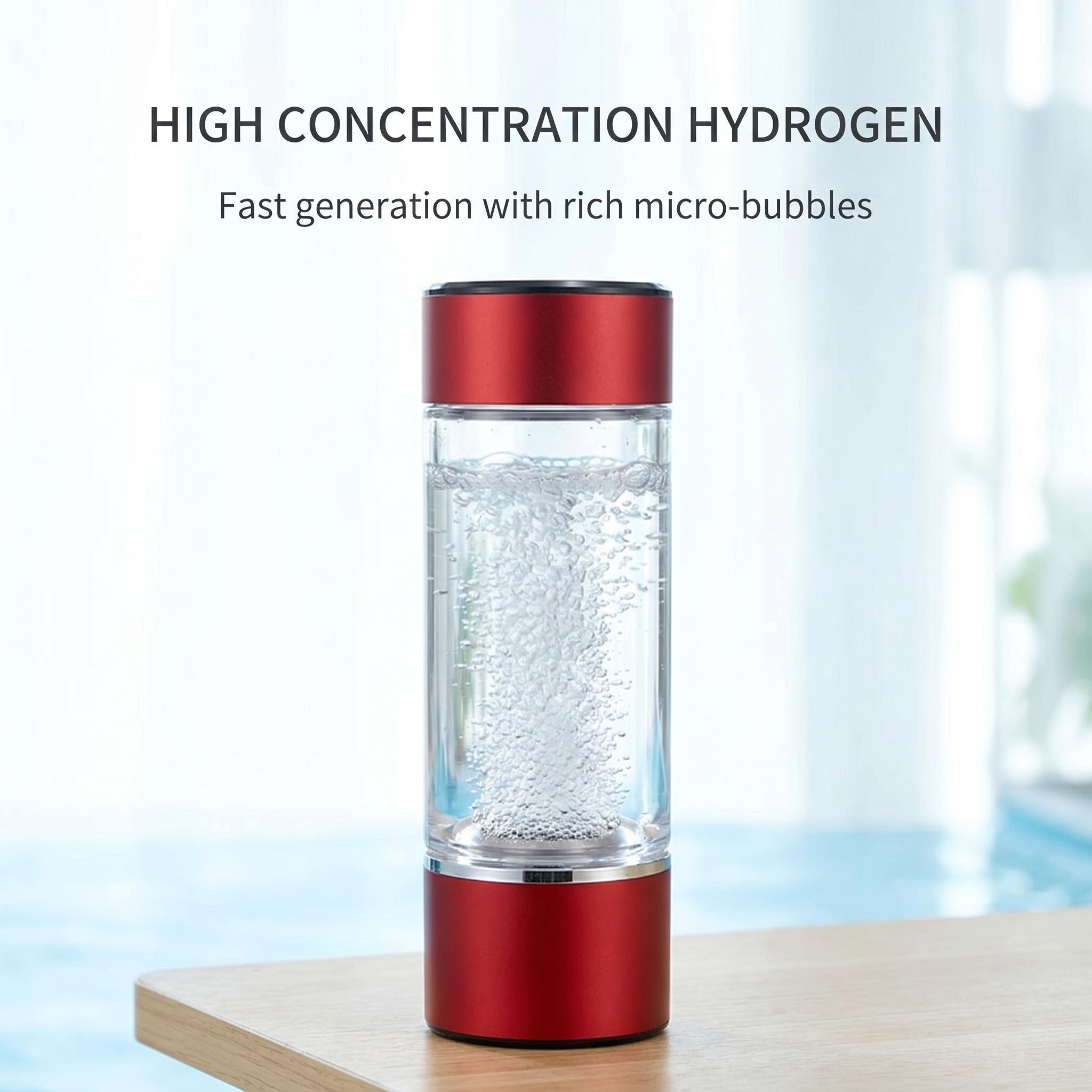 Hydrogen-oxygen Separation Hydrogen-rich Water Bottle