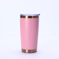 Load image into Gallery viewer, Personalized Name or Text Tumbler, 20oz Stainless Steel with Lid & Straw, Custom Travel Coffee Mug
