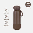 Load image into Gallery viewer, 740ml Large Capacity Thermal Water Bottle With Handle, Double-layer Stainless Steel Vacuum Drinkware, Gift, Outdoor Thermos Cup
