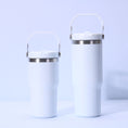 Load image into Gallery viewer, Stainless Steel Tumbler with Straw, Vacuum Insulated Water Bottle

