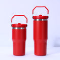 Load image into Gallery viewer, Stainless Steel Tumbler with Straw, Vacuum Insulated Water Bottle
