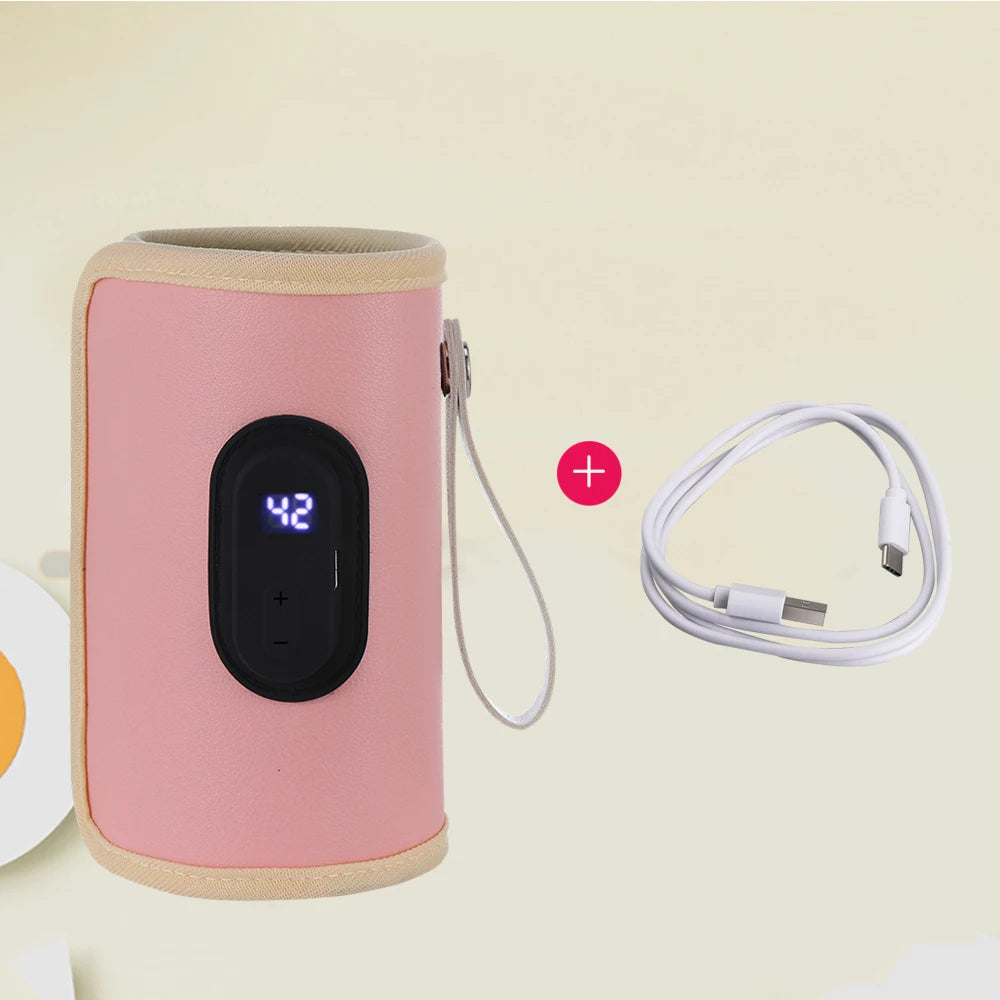 Baby Nursing Bottle Heater, Portable USB Bottle Warmer
