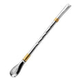 Load image into Gallery viewer, Stainless Steel Drinking Straw & Spoon in 1, Reusable Metal Washable Filter Straw
