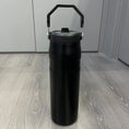 Load image into Gallery viewer, BPA-Free 304 Stainless Steel Vacuum Bottle with Straw & Handle, Leak-Proof Double-Layer Thermos for Hot/Cold Drinks
