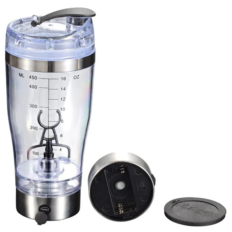 450ML Electric Mixing Cup Portable Shaker Bottle
