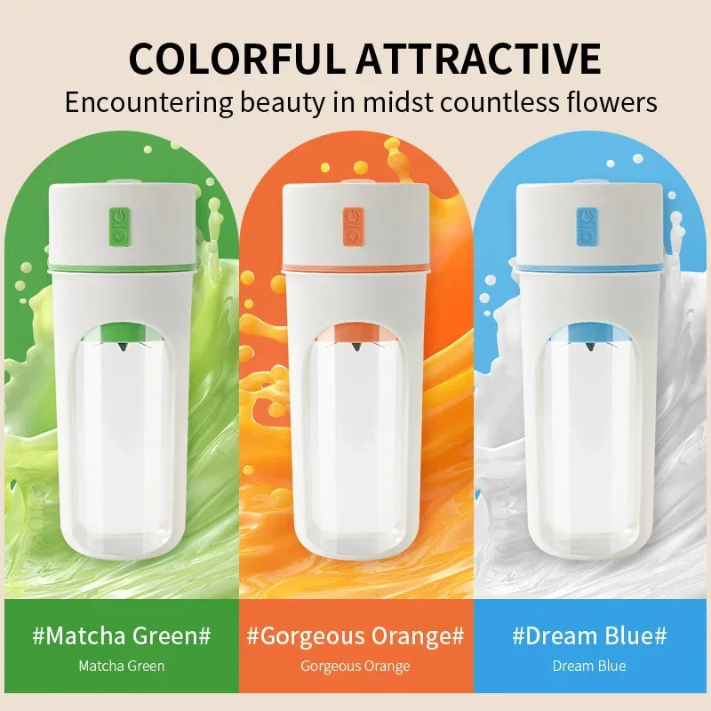Electric Juicer Multifunctional Portable Juicer Fruit Blender Milkshake Juicer