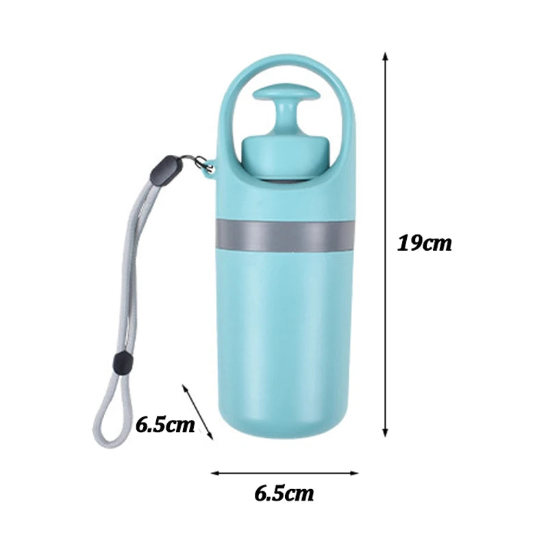 Outdoor Portable Dog Pooper Tool with Garbage Bag