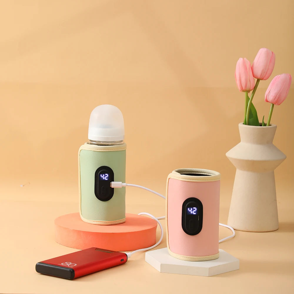 Baby Nursing Bottle Heater, Portable USB Bottle Warmer