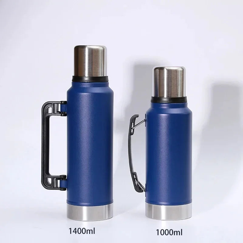 Double Wall Stainless Steel Thermos Bottle Portable Vacuum Flask Large capacity Insulated Water Bottle Tumbler Tea Cup Mug