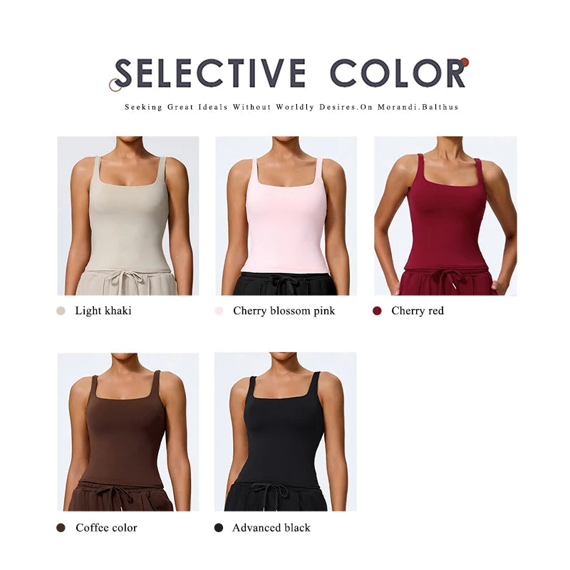 Ctenkevet Neue Doppel Strap Yoga Weste Frauen Gym Quick-Dry