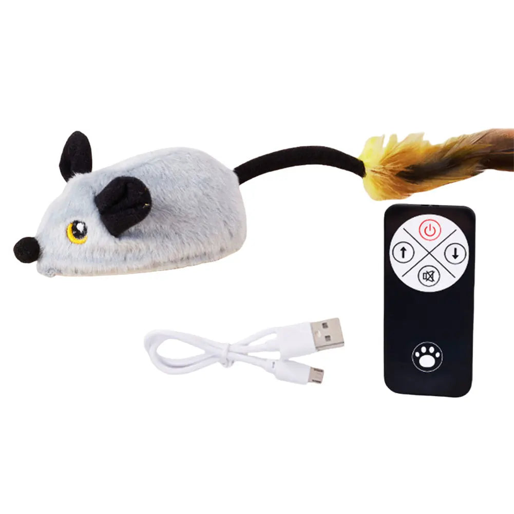 Interactive Cat Toy Electronic Mouse Moving