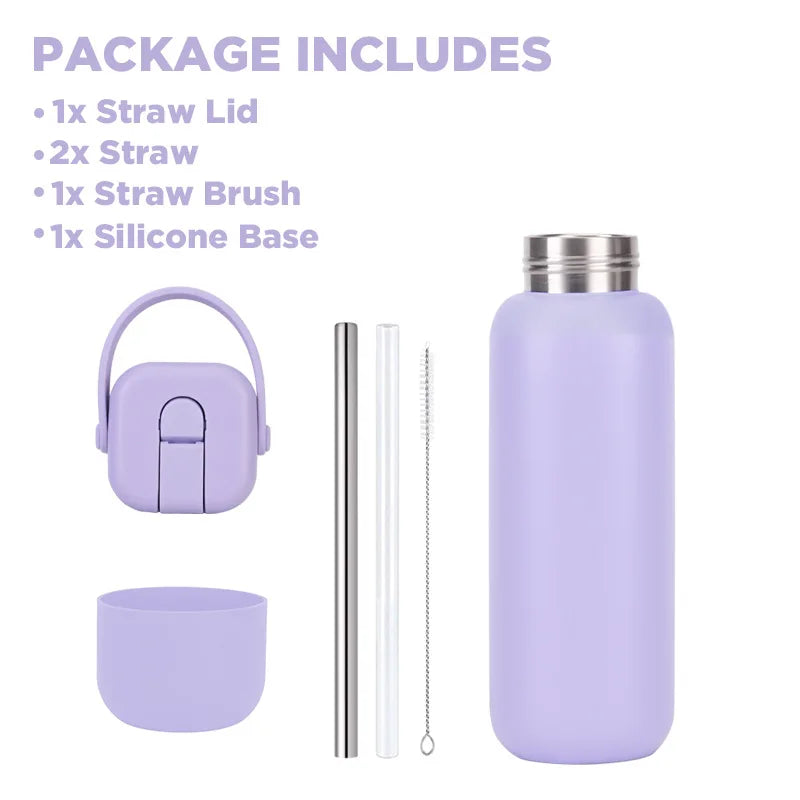 New Cross-border 25OZ Stainless Steel Sports Water Bottle, Portable Hand-held Spout, Outdoor Insulated Bottle