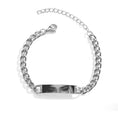 Load image into Gallery viewer, Custom Eyes Photo Bracelet Personalized Eyes Picture Bracelets Engraved Lover's Eye Stainless Steel Valentine's Day Jewelry Gift
