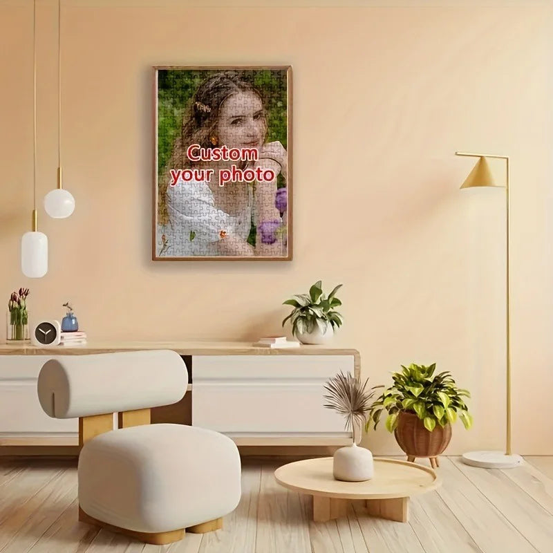 1000 Pcs Custom Puzzles with Your Own Design, Personalized Gifts