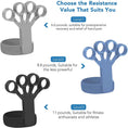 Load image into Gallery viewer, Silicone Grip Device Finger Exercise Stretcher Arthritis Hand Grip Trainer
