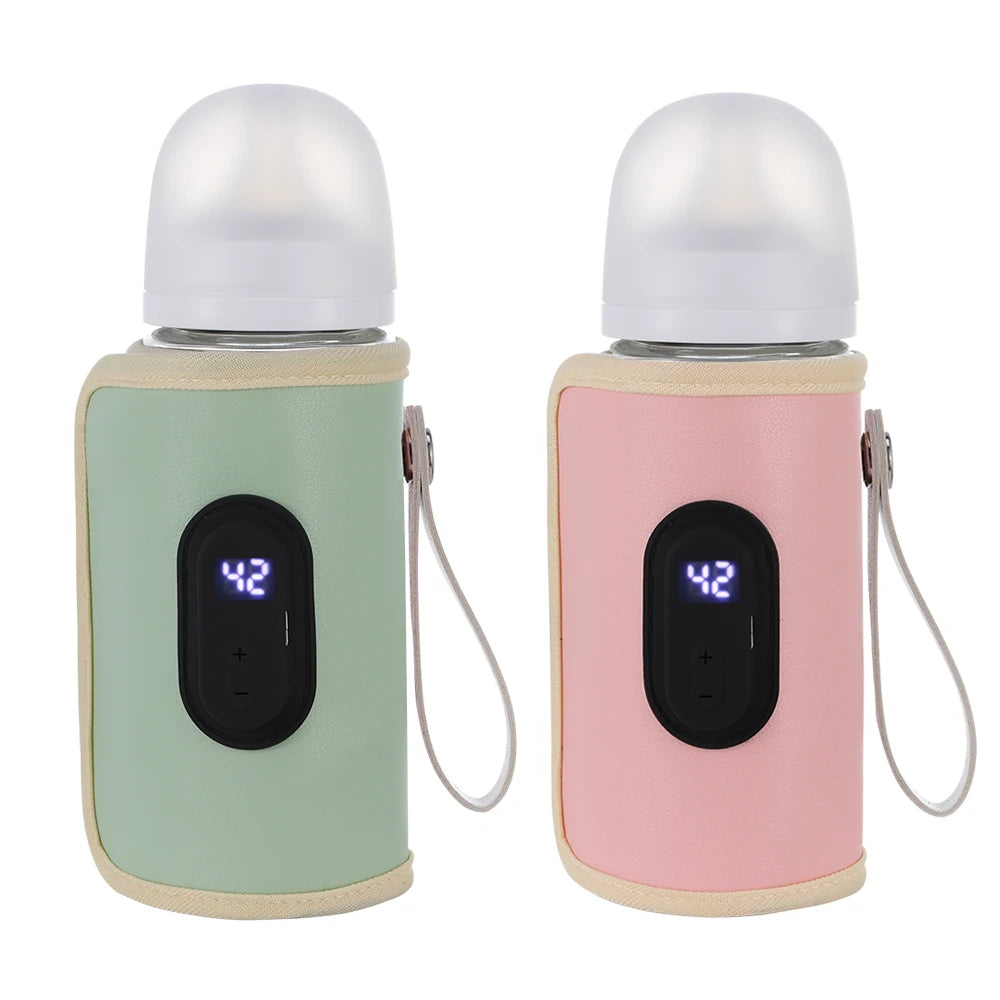 Baby Nursing Bottle Heater, Portable USB Bottle Warmer