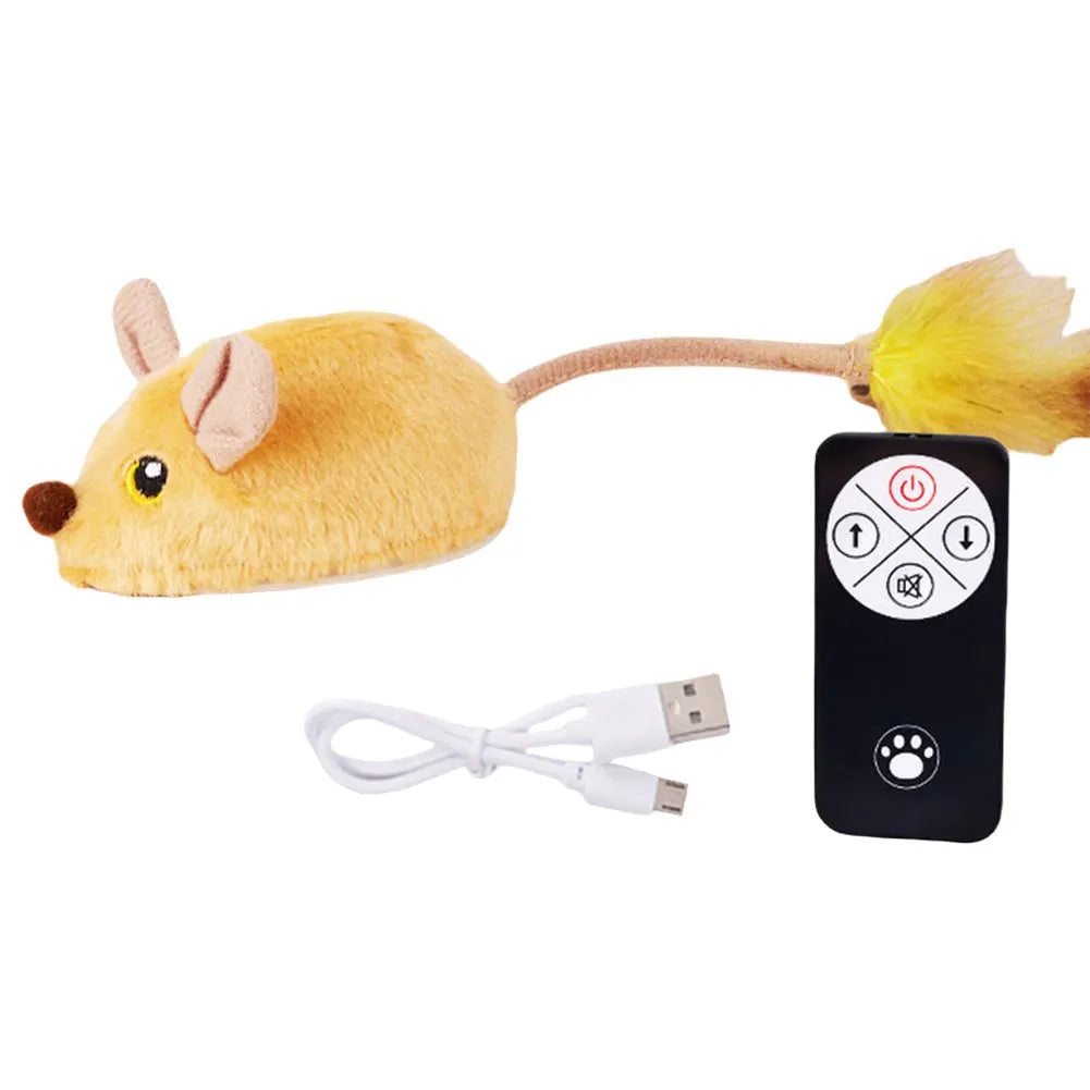Interactive Cat Toy Electronic Mouse Moving