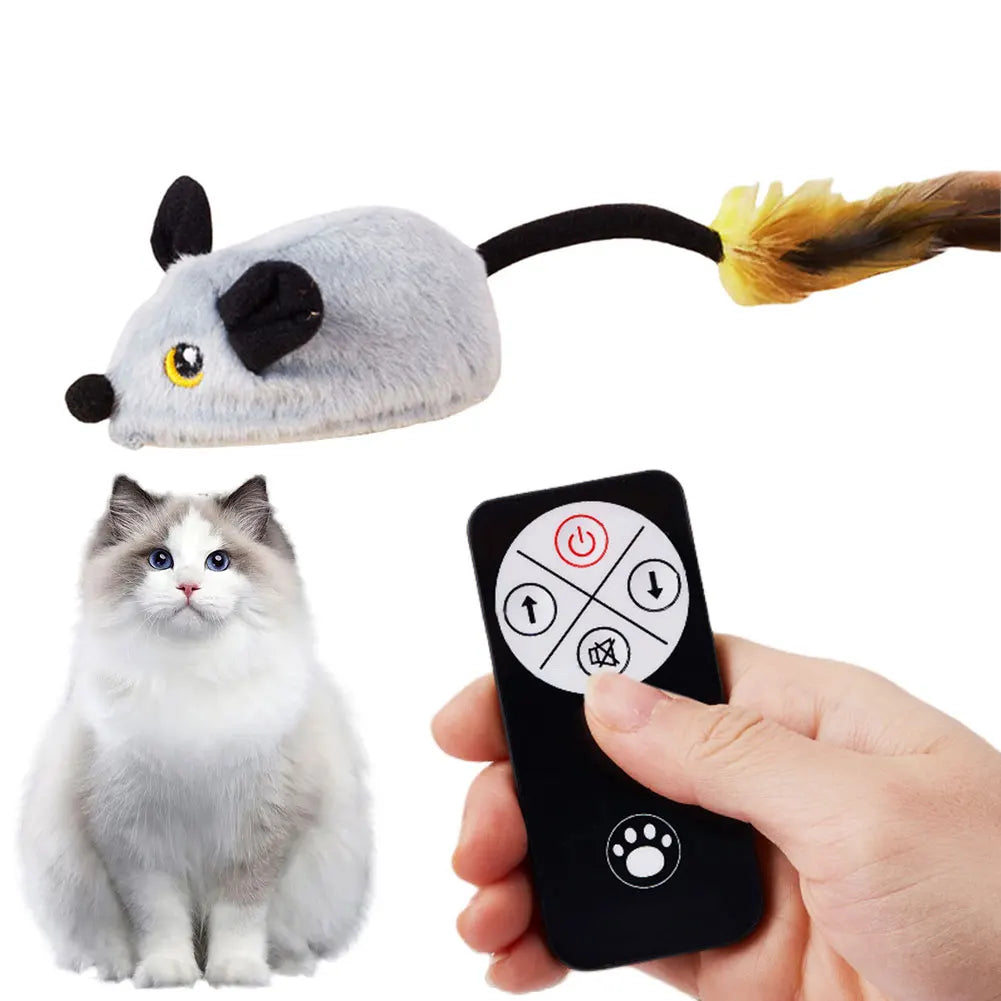 Interactive Cat Toy Electronic Mouse Moving