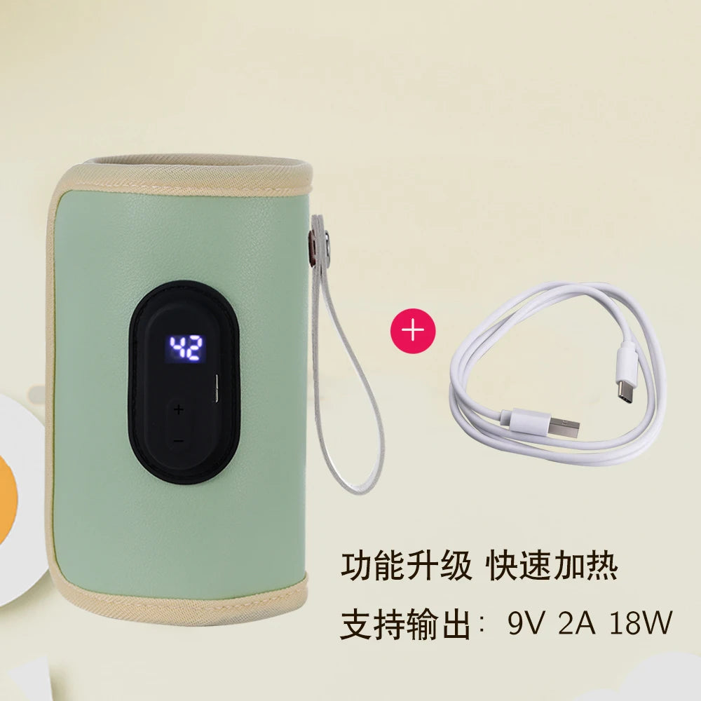 Baby Nursing Bottle Heater, Portable USB Bottle Warmer