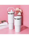 Load image into Gallery viewer, Stainless Steel Tumbler with Straw, Vacuum Insulated Water Bottle
