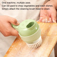 Load image into Gallery viewer, 4IN1 Electric Vegetable Cutter Set Handheld Wireless Electric Garlic Masher Food Chopper Meat Grinder Machine Food Peeler Slicer
