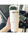 Load image into Gallery viewer, Stainless Steel Tumbler with Straw, Vacuum Insulated Water Bottle
