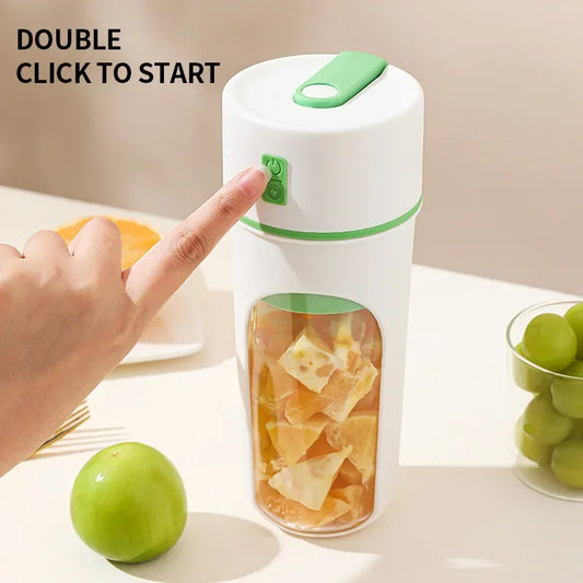 Electric Juicer Multifunctional Portable Juicer Fruit Blender Milkshake Juicer