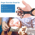 Load image into Gallery viewer, Silicone Grip Device Finger Exercise Stretcher Arthritis Hand Grip Trainer
