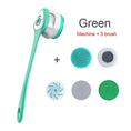 Load image into Gallery viewer, 5 in 1 Electric Shower Cleaning Brush for Bath Body Cleaning & Massage
