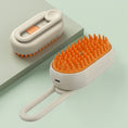 Load image into Gallery viewer, Steam Brush 3 in 1 Electric Spray USB Rechargeable Massage Comb for Pet Hairs

