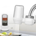 Load image into Gallery viewer, Small Faucet Tap Water Purifier Physical Filtering for Home Kictchen One Filter Element Removable Washable Filter Water Purifier
