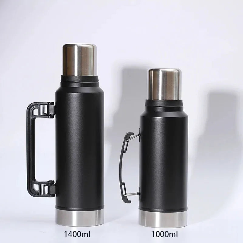 Double Wall Stainless Steel Thermos Bottle Portable Vacuum Flask Large capacity Insulated Water Bottle Tumbler Tea Cup Mug