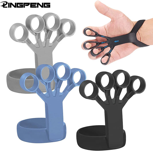 Silicone Grip Device Finger Exercise Stretcher Arthritis Hand Grip Trainer