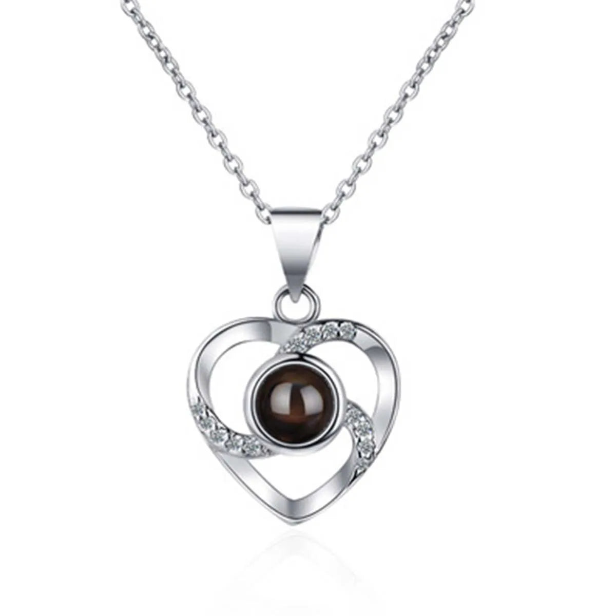 Love Necklace Female Artificial Flower Gift Box
