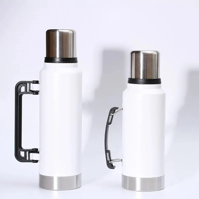 Double Wall Stainless Steel Thermos Bottle Portable Vacuum Flask Large capacity Insulated Water Bottle Tumbler Tea Cup Mug