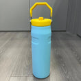 Load image into Gallery viewer, BPA-Free 304 Stainless Steel Vacuum Bottle with Straw & Handle, Leak-Proof Double-Layer Thermos for Hot/Cold Drinks
