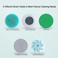 Load image into Gallery viewer, 5 in 1 Electric Shower Cleaning Brush for Bath Body Cleaning & Massage
