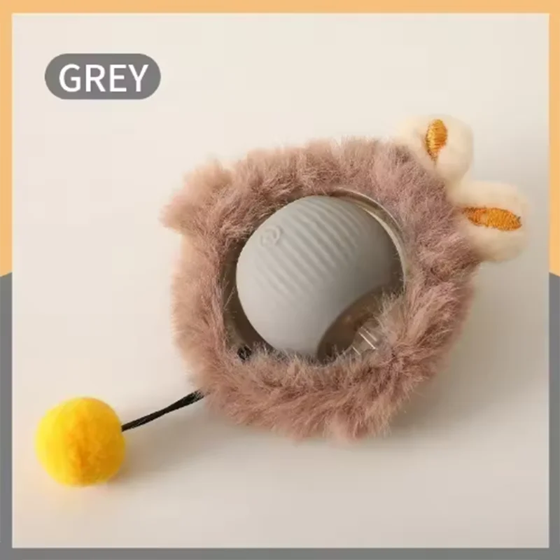 Automatically teasing cat balls