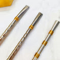 Load image into Gallery viewer, Stainless Steel Drinking Straw & Spoon in 1, Reusable Metal Washable Filter Straw
