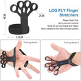 Load image into Gallery viewer, Silicone Grip Device Finger Exercise Stretcher Arthritis Hand Grip Trainer
